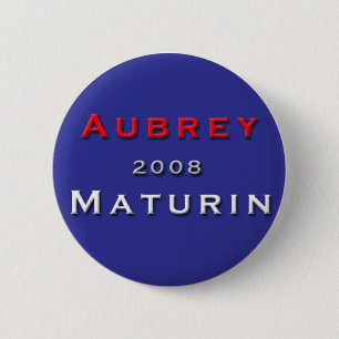 Jack Aubrey for President! 6 Cm Round Badge