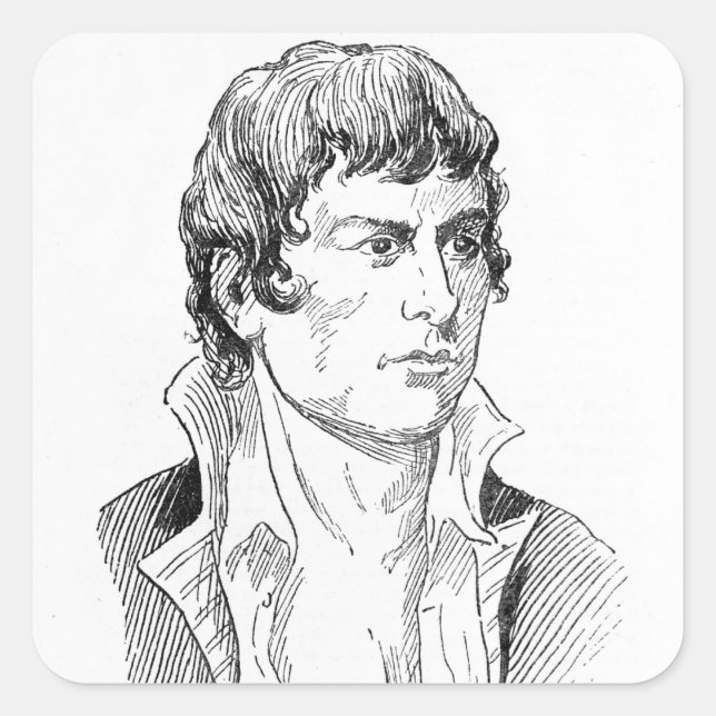 Jack Bartholomew Square Sticker (Front)