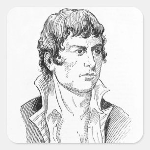 Jack Bartholomew Square Sticker