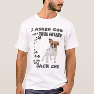 Jack Chi Quote Mum, Jackhuahua Dad Art, Cute Jacka T-Shirt