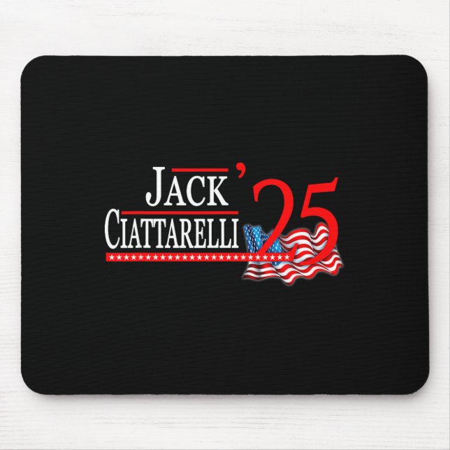 Jack Ciattarelli New Jersey Governor Election 2025 Mouse Mat (Front)