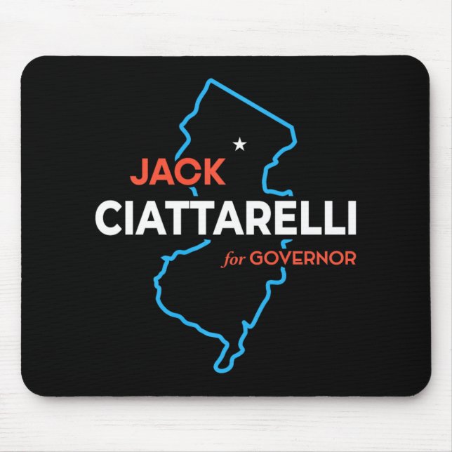 Jack Ciattarelli New Jersey Governor Election 2025 Mouse Mat (Front)