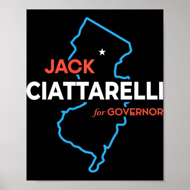 Jack Ciattarelli New Jersey Governor Election 2025 Poster (Front)
