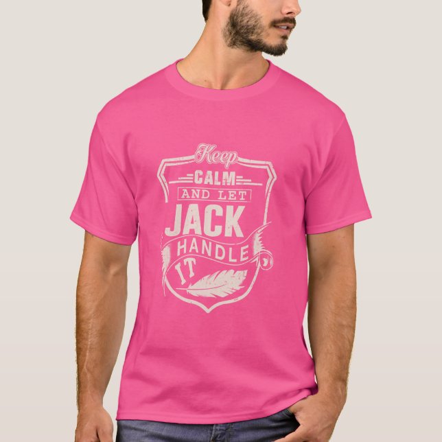 Jack First Name Shirt Jack Name Birthday (Front)