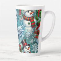 jack frost and snowman christmas theme
