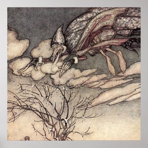 “Jack Frost” by Arthur Rackham Poster
