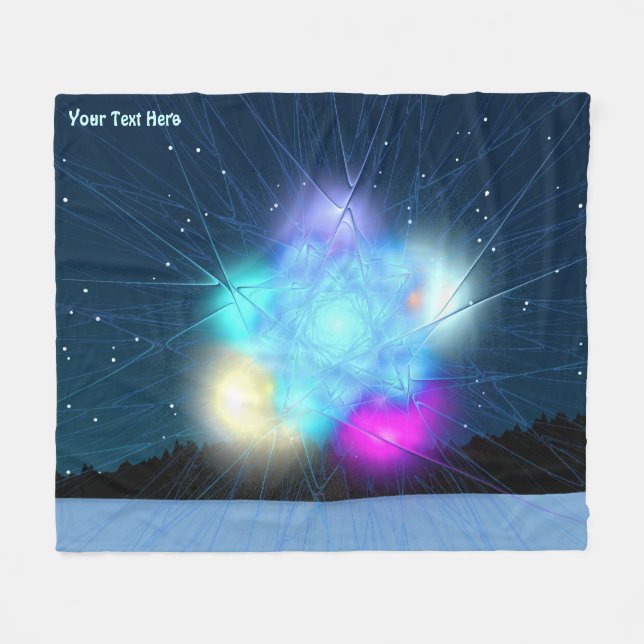 Jack Frost Fleece Blanket (Front (Horizontal))