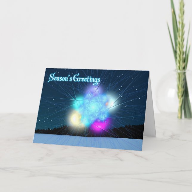 Jack Frost Holiday Card (Front)