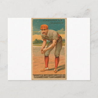 Jack Glasscock, Indianapolis  Postcard