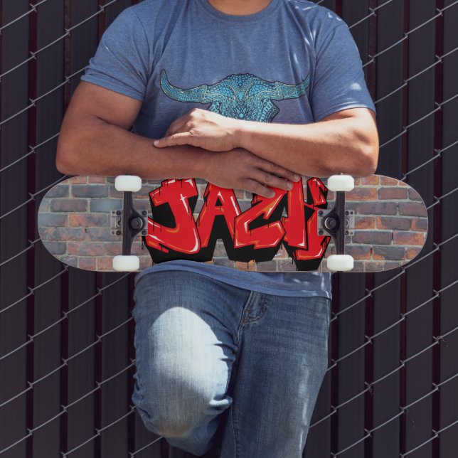 Jack Graffiti Custom Personalised Skateboard (Outdoor 3)