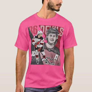 Jack Hughes Hockey Shirt Tapestry