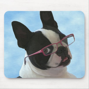 Jack in glasses mouse mat