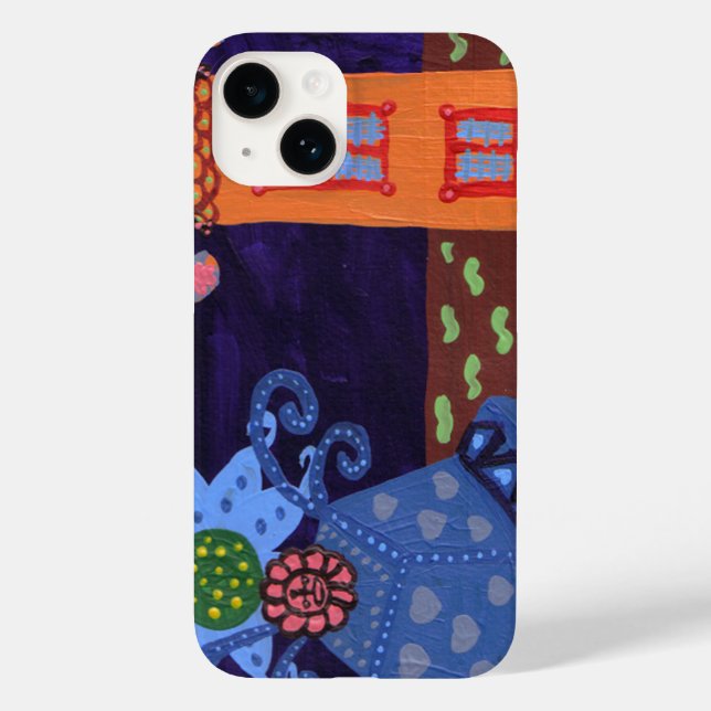 jack in the box flower Case-Mate iPhone case (Back)