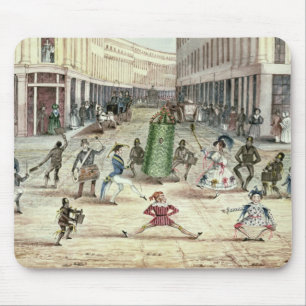 Jack in the Green, May Day Celebrations of the Chi Mouse Mat