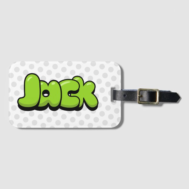 Jack Luggage Tag (Front Horizontal)