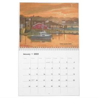 Jack Mckenzie Art 2025 Calendar