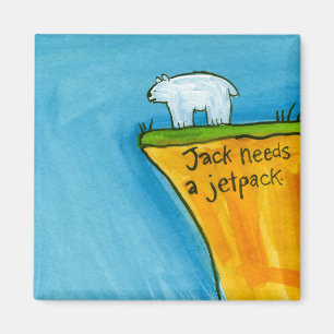 Jack Needs a Jet Pack Magnet