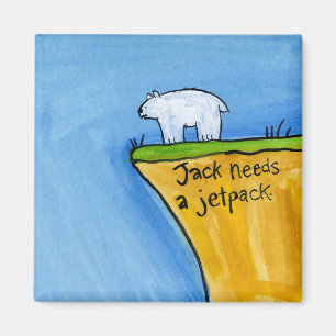 Jack Needs a Jet Pack Magnet