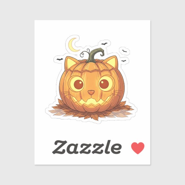 Jack-O’-Fold – Scottish Fold Cat Face Jack-o’-Lant (Sheet)