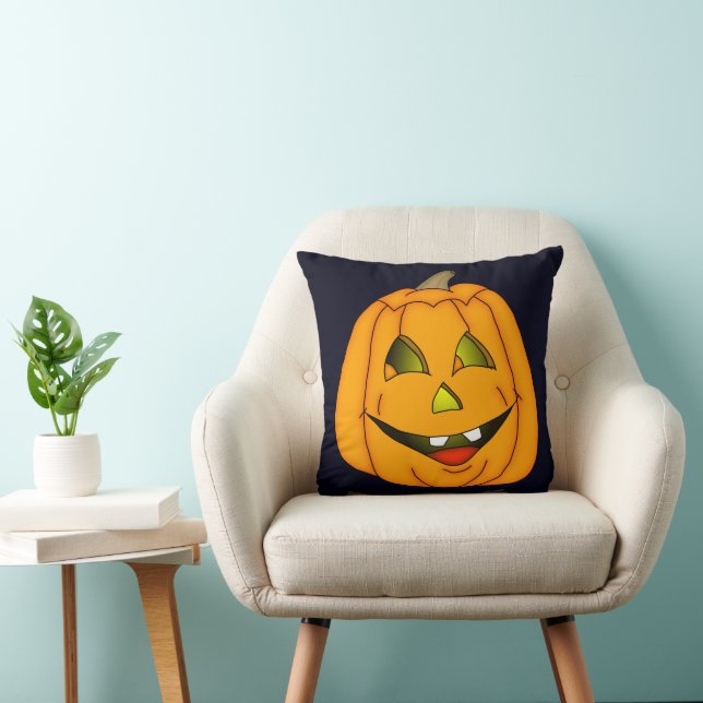 Jack o' Lantern 1© Cushion (Chair)