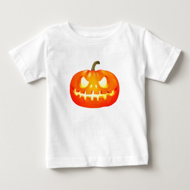 Jack-O-Lantern Baby T-Shirt (Front)