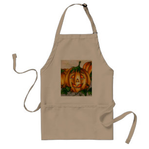 JACK-O-LANTERN by SHARON SHARPE Standard Apron
