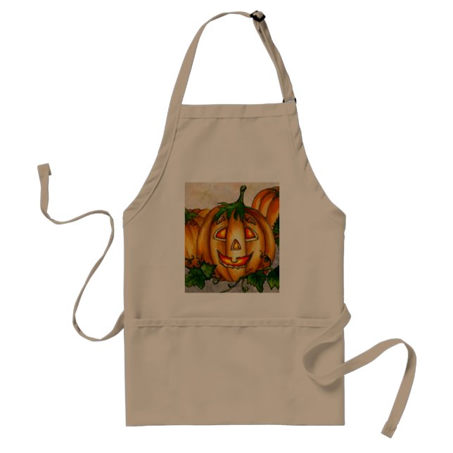 JACK-O-LANTERN by SHARON SHARPE Standard Apron (Front)