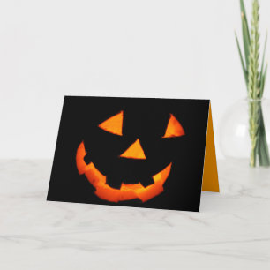 Jack-o'-Lantern card