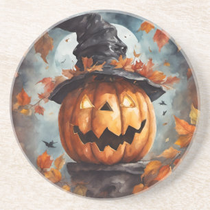 Jack O Lantern Coaster