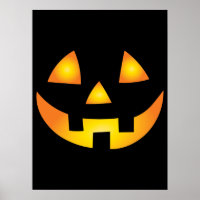 Jack O Lantern Creepy Pumpkin Face Halloween