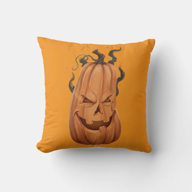 Jack-O-Lantern Cushion (Front)