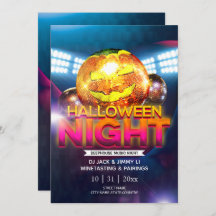 Jack-O-Lantern Disco Ball Adult Halloween Party