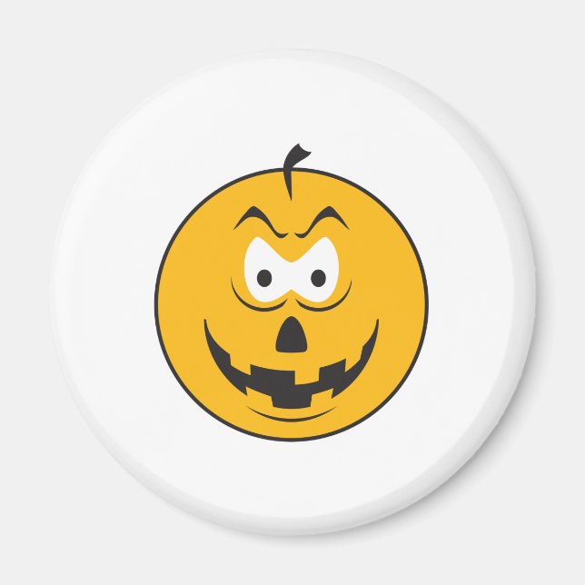 Jack-O-Lantern Face Magnet (Front)