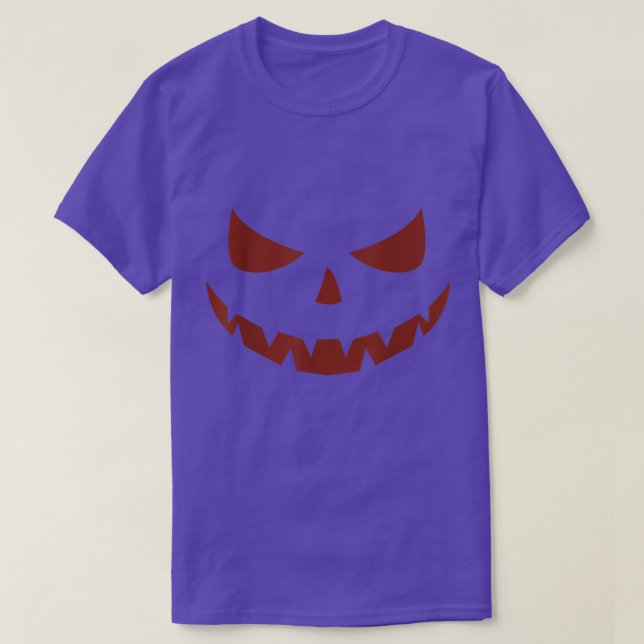 Jack O Lantern Graphic Halloween Tee 5707 (Design Front)