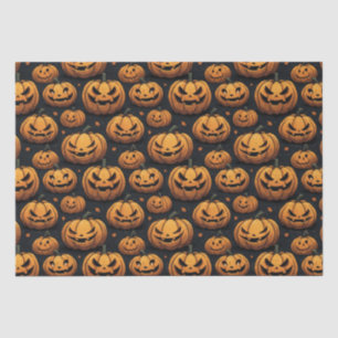 Jack-o’-Lantern Halloween Design Tissue Paper
