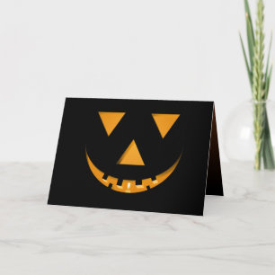 Jack-o-Lantern Halloween Party Invitation Card