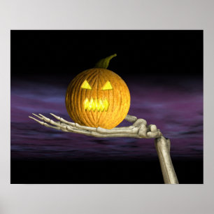 Jack-o-Lantern - Halloween Poster