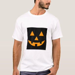 Jack O Lantern Halloween Pumpkin Face T-Shirt