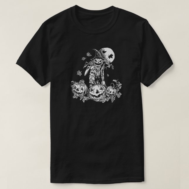 Jack o lantern Halloween T-Shirt (Design Front)