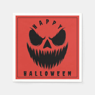 Jack-O’-Lantern Happy Halloween Napkin