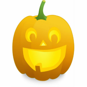 JACK O LANTERN HOLLOWEEN TABLE CENTERPIECE CUSTOM STANDING PHOTO SCULPTURE