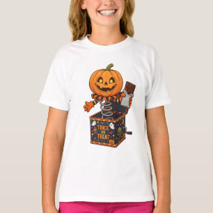 Jack o Lantern in the Box   Halloween T-Shirt