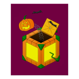 Jack-o-Lantern-in-the-Box - Poster