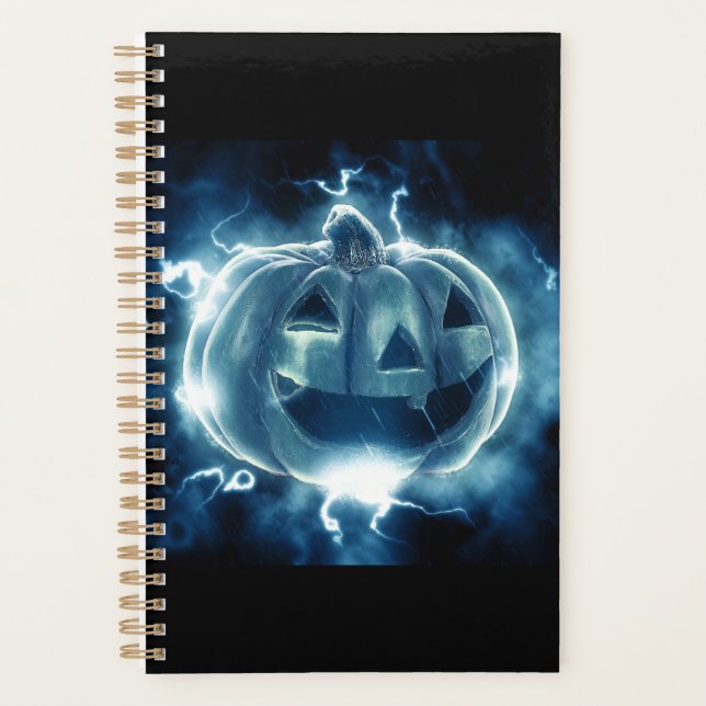  jack-o-lantern in the rain planner (Front)