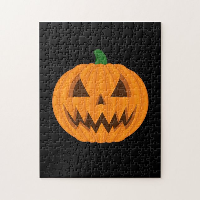 Jack O' Lantern Jigsaw Puzzle (Vertical)