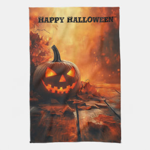 Jack 'O Lantern Kitchen Towel