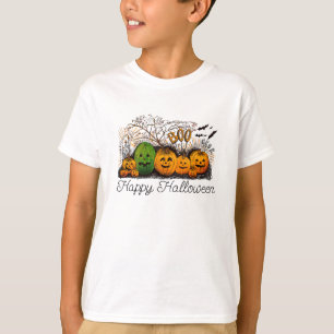 Jack-O-Lantern Line Up T-Shirt