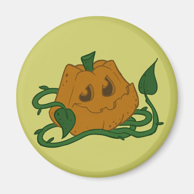 Jack-O-Lantern Magnet (Front)
