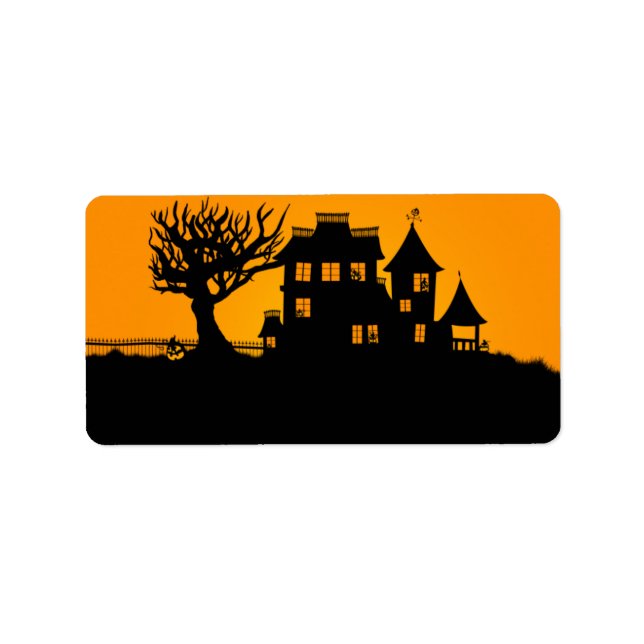 Jack O Lantern Manor Label (Front)