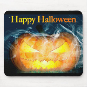 Jack-o-lantern Mouse Mat